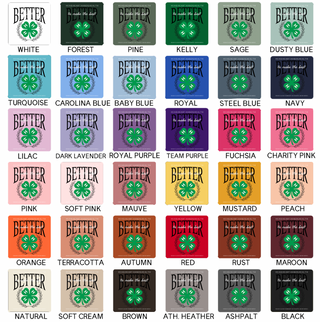 4-H Laurel– Bella Canvas T-Shirt