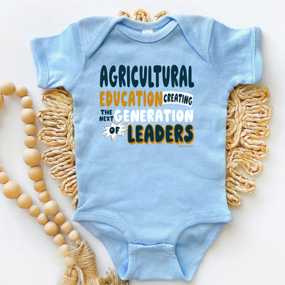 Agricultural Education - Creating The Next Generation Of Leaders One Piece/T-Shirt (Newborn - Youth XL) - Multiple Colors!