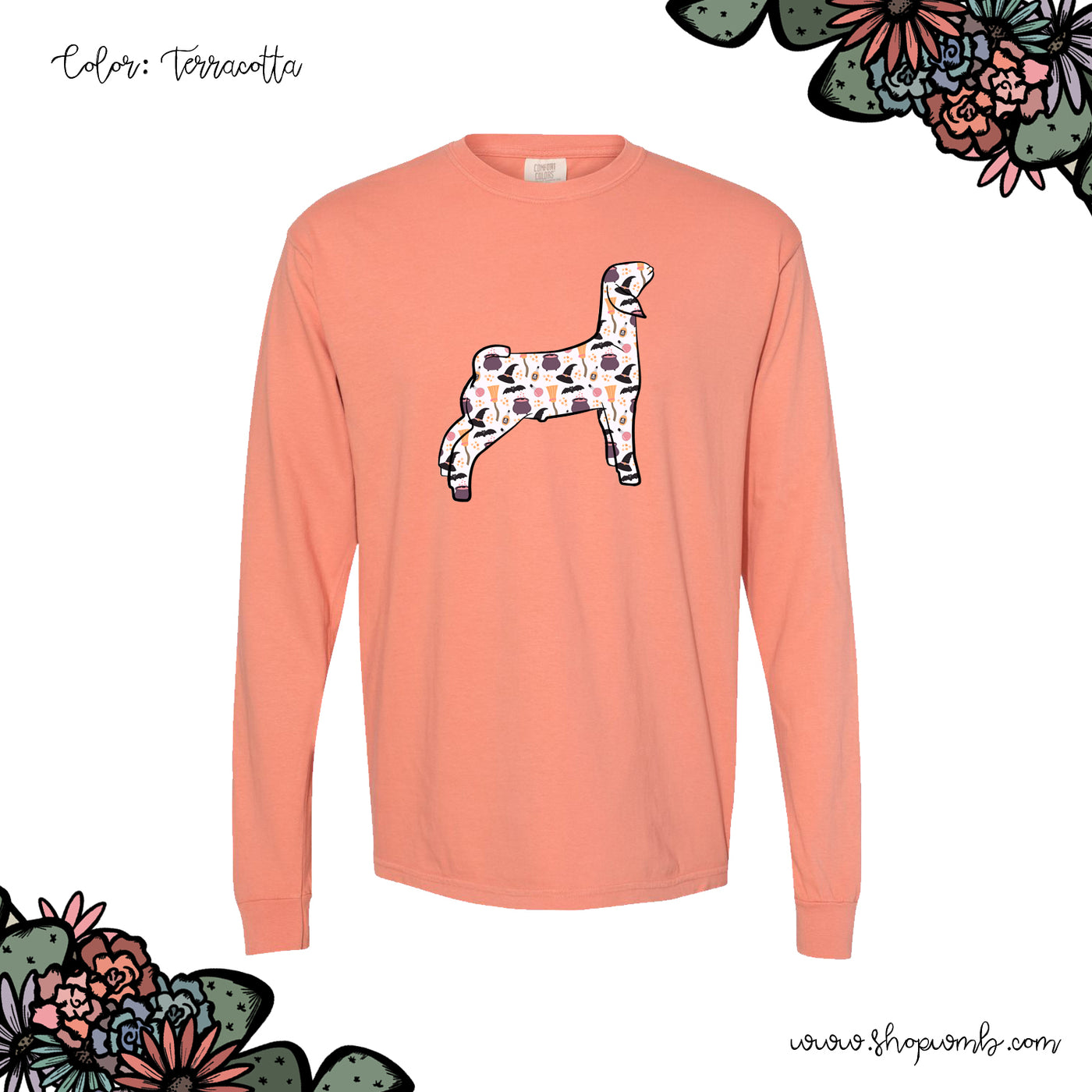 Trick Or Treat Goat LONG SLEEVE T-Shirt (S-3XL) - Multiple Colors!