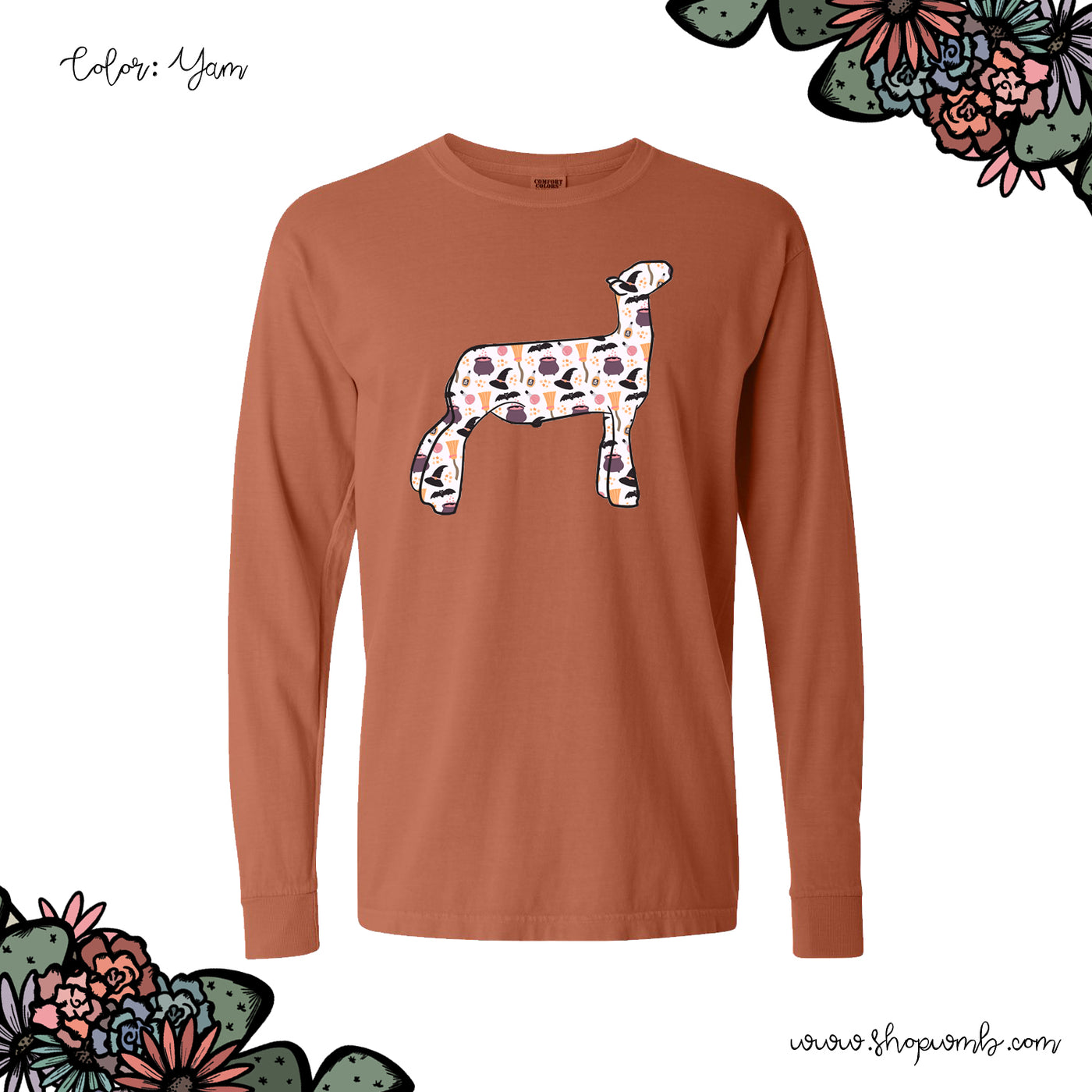 Trick Or Treat Lamb LONG SLEEVE T-Shirt (S-3XL) - Multiple Colors!