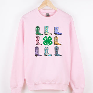 4-H Boots– Crewneck