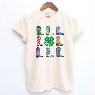 4-H Boots– Comfort Colors T-Shirt