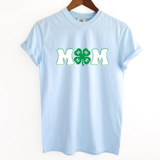 4-H Mom Clover– Comfort Colors T-Shirt