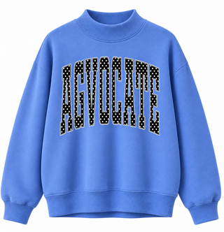 AGVOCATE Polka Dot Black- Multiple Colors - MOCK NECK