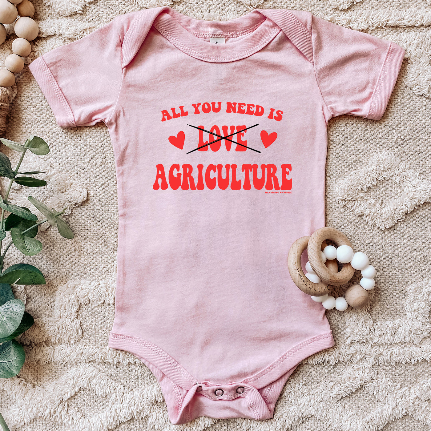 All You Need Is Agriculture One Piece/T-Shirt (Newborn - Youth XL) - Multiple Colors!