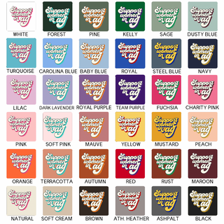 RETRO SUPPORT WOMEN IN AG - CHOOSE YOUR COLOR - Bella Canvas T-Shirt