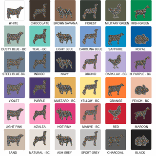 COLORFUL CHEETAH ANIMALS - CHOOSE YOUR ANIMAL – Hoodie