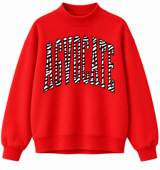 Zebra Agvocate - Multiple Colors - MOCK NECK