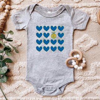 FFA Emblem Multiple Hearts One Piece/T-Shirt (Newborn - Youth XL) - Multiple Colors!