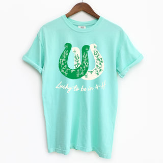 Lucky to be in 4-H– Comfort Colors T-Shirt