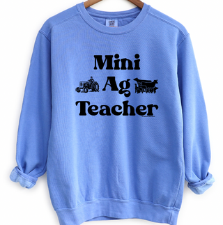 Mini Ag Teacher Black Ink  – Crewneck