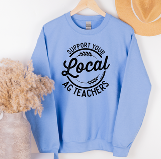 Support Your Local Ag Teachers Black Ink  – Crewneck