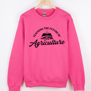 Teaching The Future Of Agriculture Black Ink  – Crewneck