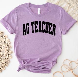 Varsity Ag Teacher Black Ink  – Bella Canvas T-Shirt