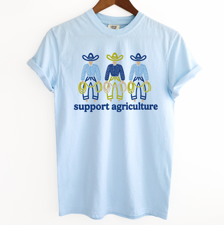 Blue Cowboys - Support Agriculture – Comfort Colors T-Shirt