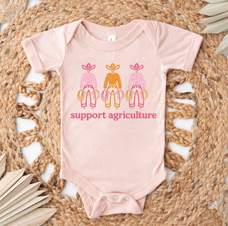 Pink Cowboys - Support Agriculture – Infant/Toddler/Youth