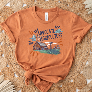 RTS - ADVOCATE FOR AGRICULTURE STRIPES TEE