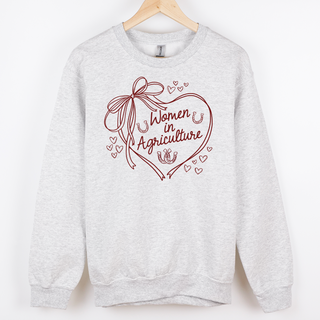 RTS Crew - Women In Agriculture Heart Horseshoe