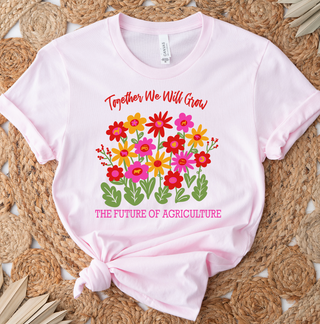 RTS - TOGETHER WE WILL GROW PINK TEE