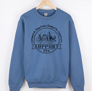 Support FFA Barn Sketch– Crewneck