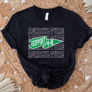 Support 4-H Pennant– Bella Canvas T-Shirt