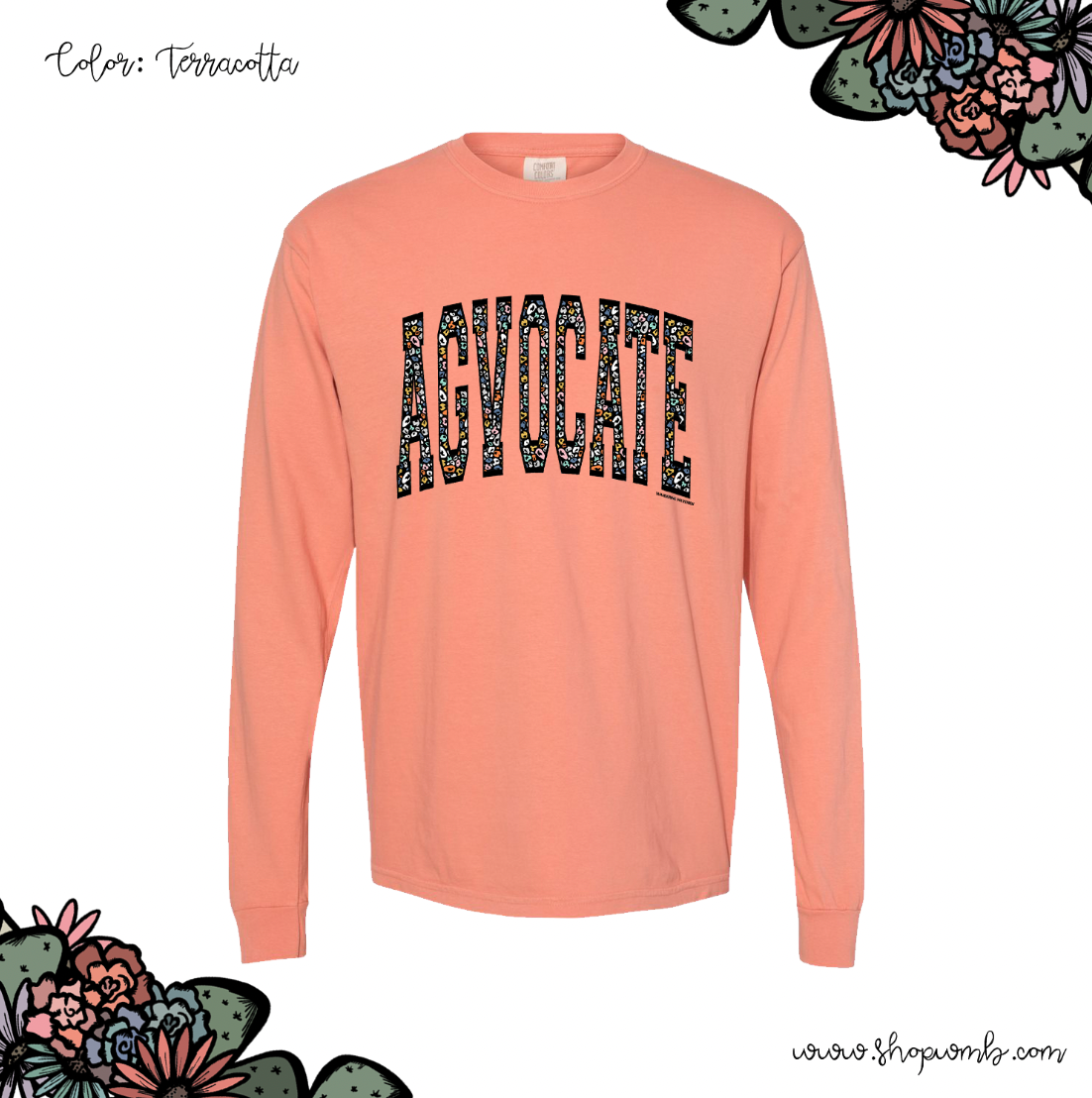 Colorful Cheetah Agvocate LONG SLEEVE T-Shirt (S-3XL) - Multiple Colors!
