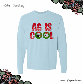 Christmas Ag Is Cool LONG SLEEVE T-Shirt (S-3XL) - Multiple Colors!