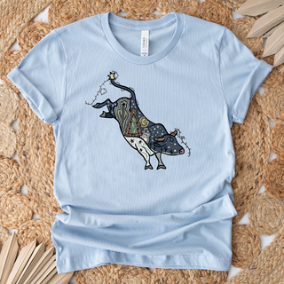 Christmas Bucking Bull T-Shirt (XS-4XL) - Multiple Colors!