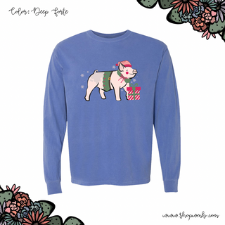 Elf Pig LONG SLEEVE T-Shirt (S-3XL) - Multiple Colors!