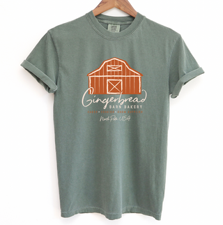 Gingerbread Barn Bakery ComfortWash/ComfortColor T-Shirt (S-4XL) - Multiple Colors!