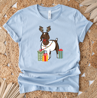 Reindeer Goat T-Shirt (XS-4XL) - Multiple Colors!