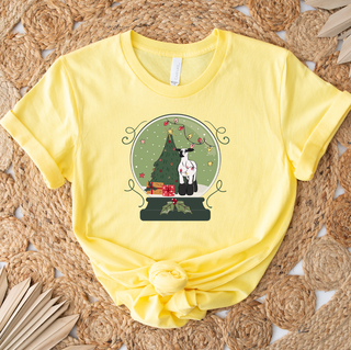 Green Snow Globe Lamb T-Shirt (XS-4XL) - Multiple Colors!