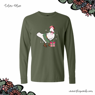 Elf Chicken LONG SLEEVE T-Shirt (S-3XL) - Multiple Colors!