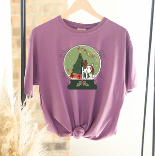 Green Snow Globe Goat ComfortWash/ComfortColor T-Shirt (S-4XL) - Multiple Colors!