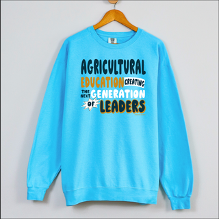 Agriculture Education Creating the Next Generation of Leaders Crewneck (S-3XL) - Multiple Colors!