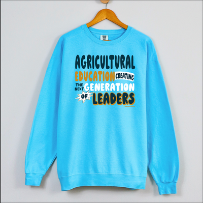 Agriculture Education Creating the Next Generation of Leaders Crewneck (S-3XL) - Multiple Colors!