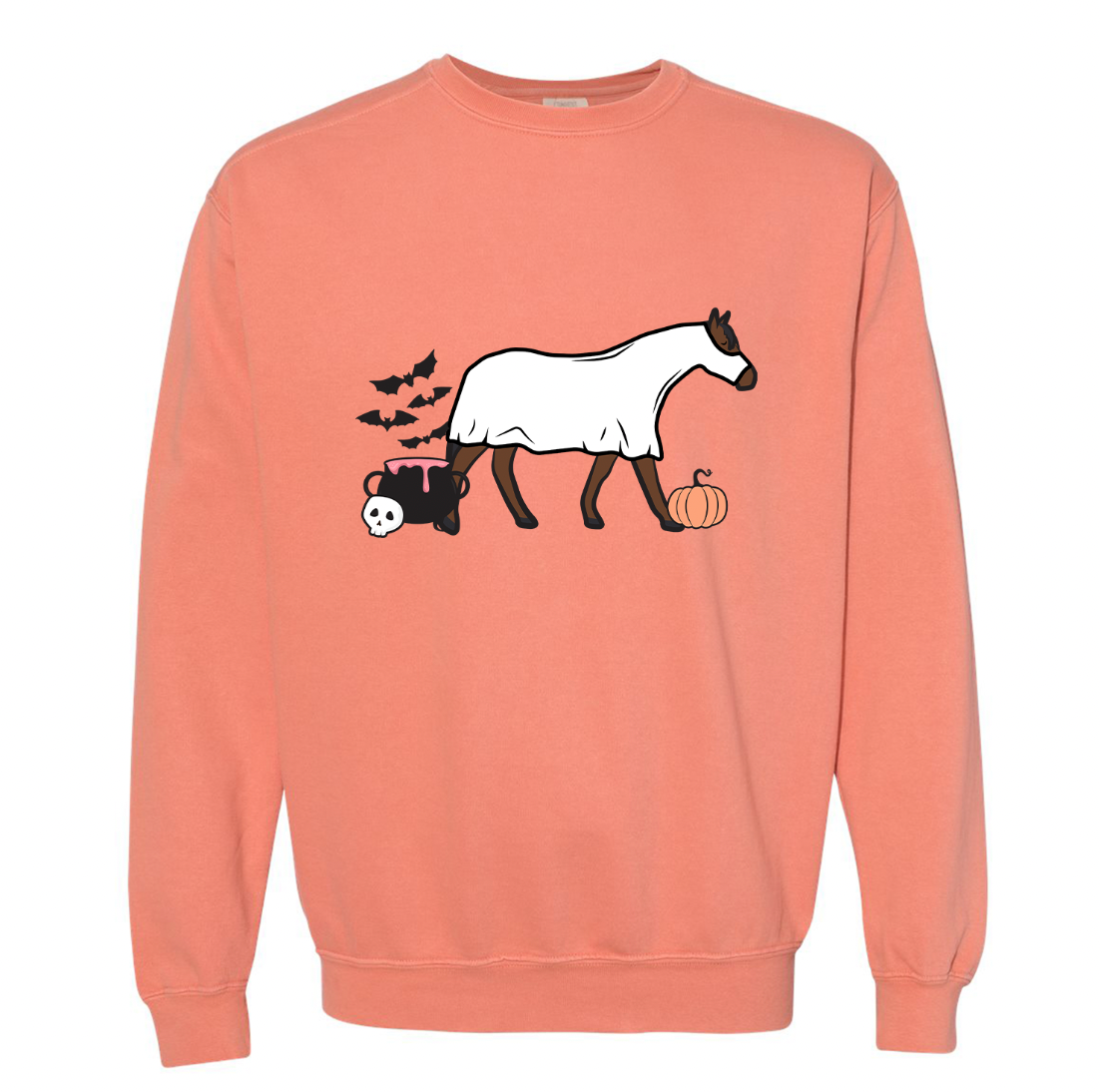 Ghost Horse Crewneck (S-3XL) - Multiple Colors!