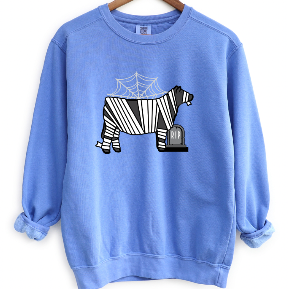 Mummy Cow Crewneck (S-3XL) - Multiple Colors!