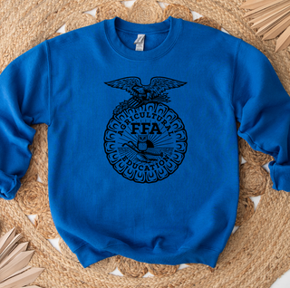 FFA Emblem Black Ink Crewneck (S-3XL) - Multiple Colors!