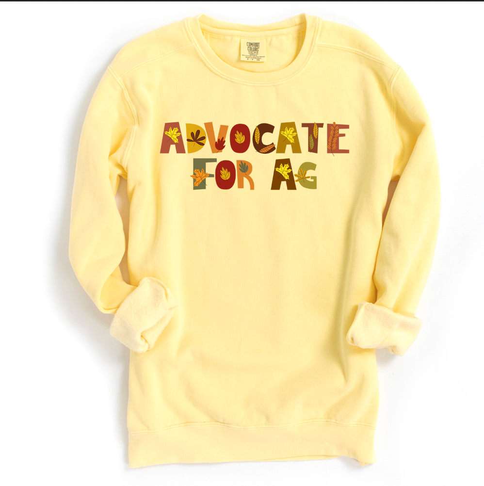 Fall Advocate For Ag Crewneck (S-3XL) - Multiple Colors!