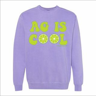 Lime Ag Is Cool Crewneck (S-3XL) - Multiple Colors!