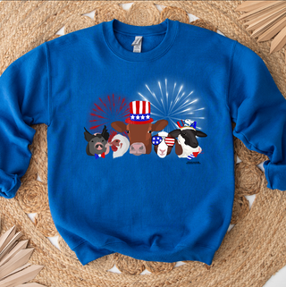 Patriotic Stock Crewneck (S-3XL) - Multiple Colors!