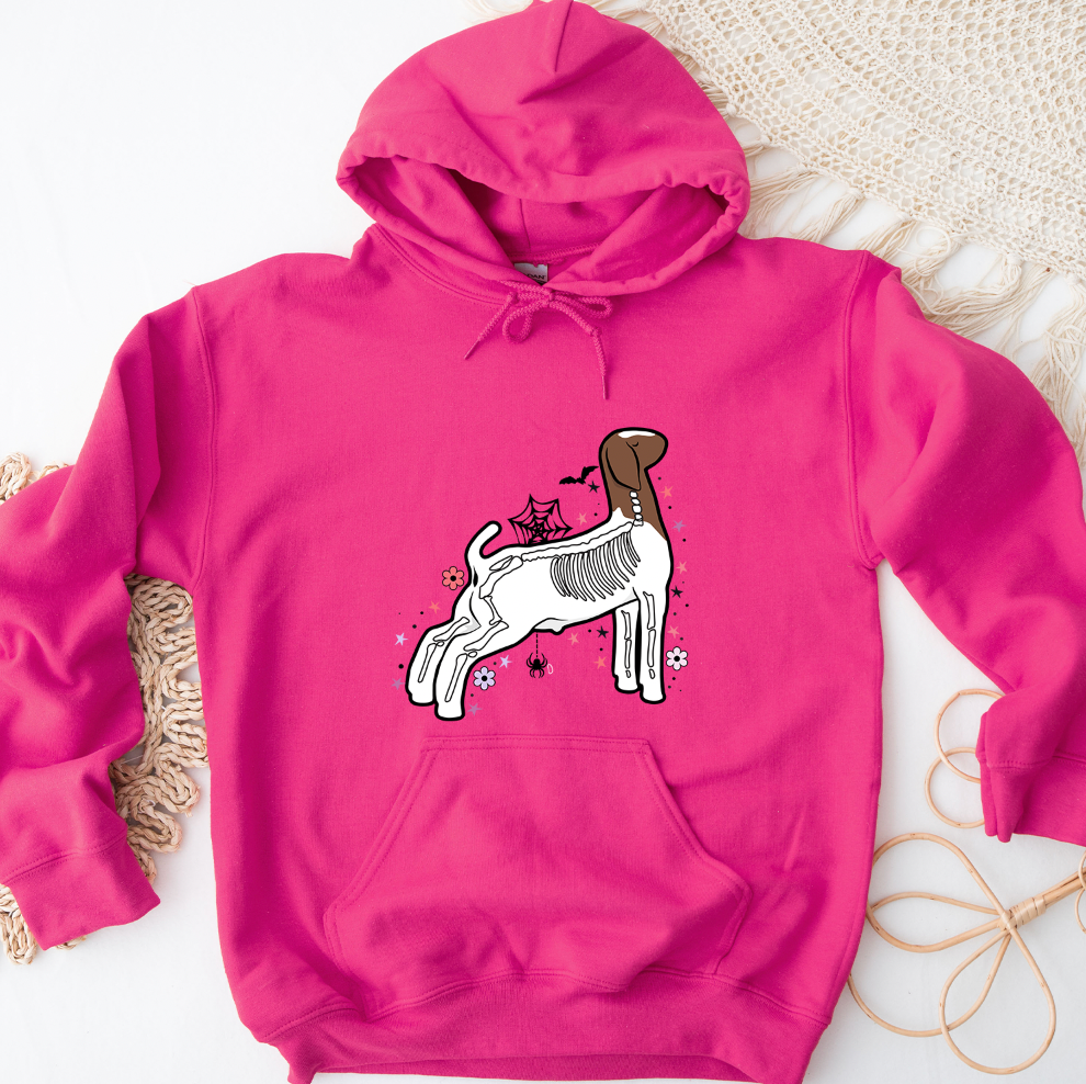 Skeleton Goat Hoodie (S-3XL) Unisex - Multiple Colors!