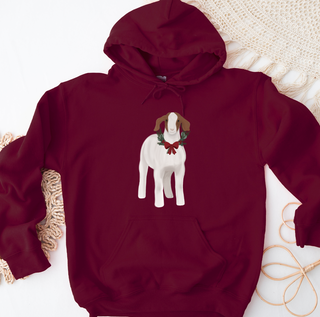 Christmas Goat Hoodie (S-3XL) Unisex - Multiple Colors!