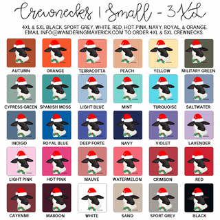 Christmas Spirit Lamb Crewneck (S-3XL) - Multiple Colors!