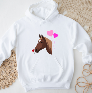 Love Struck Horse Hoodie (S-3XL) Unisex - Multiple Colors!