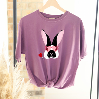 Love Struck Rabbit ComfortWash/ComfortColor T-Shirt (S-4XL) - Multiple Colors!