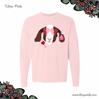 Love Struck Goat LONG SLEEVE T-Shirt (S-3XL) - Multiple Colors!