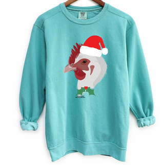 Christmas Spirit Chicken Crewneck (S-3XL) - Multiple Colors!