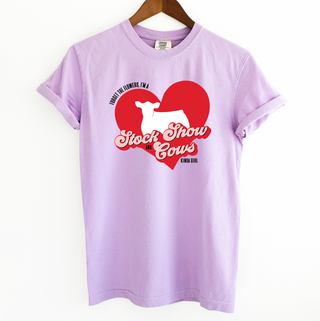 Forget The Flowers COWS ComfortWash/ComfortColor T-Shirt (S-4XL) - Multiple Colors!